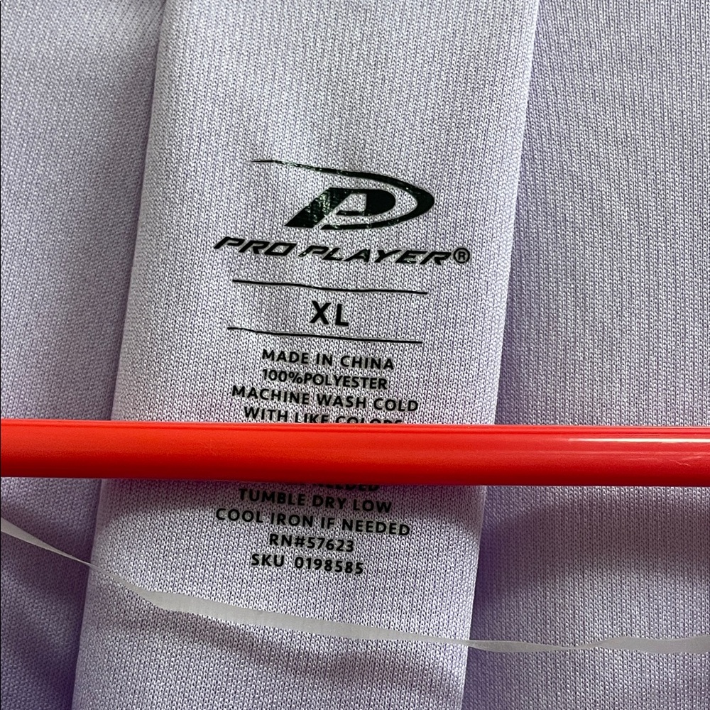 Pro Player Lavender Long Sleeve Women's Top - Picture 2 of 5